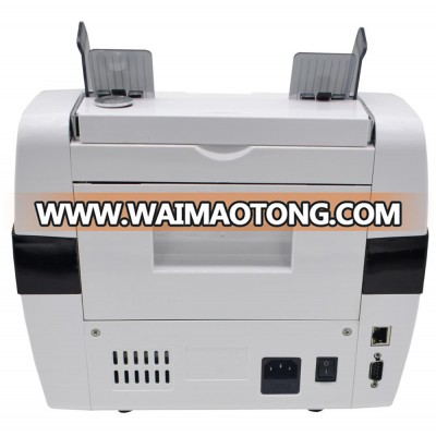 Heavy duty 2 CIS top-loading multi-currency bill counter