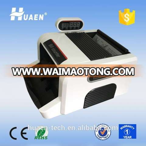 Paper/Plastic/Polymer note cash counting machine/bill counter/currency counting machine